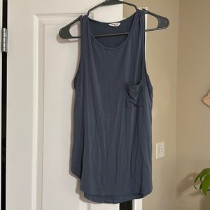 Blue tank top